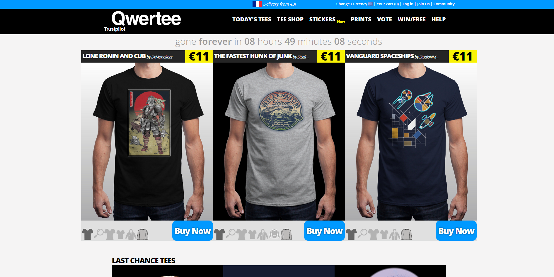 Où acheter des t-shirts geek et fun ?